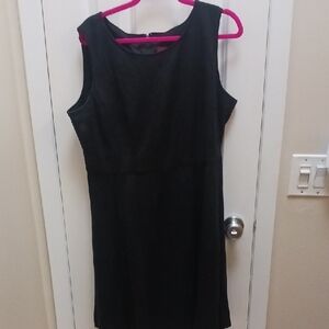 212 Collection Black Sleeveless Mini Dress